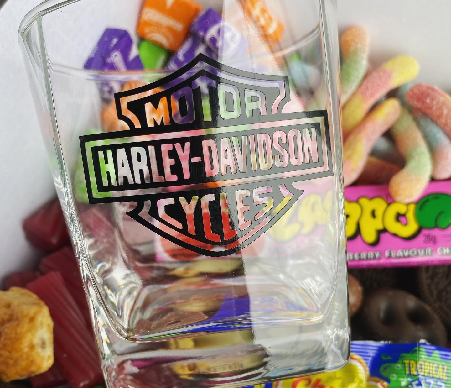 Dad - The Man, The Myth, The Legend Glass