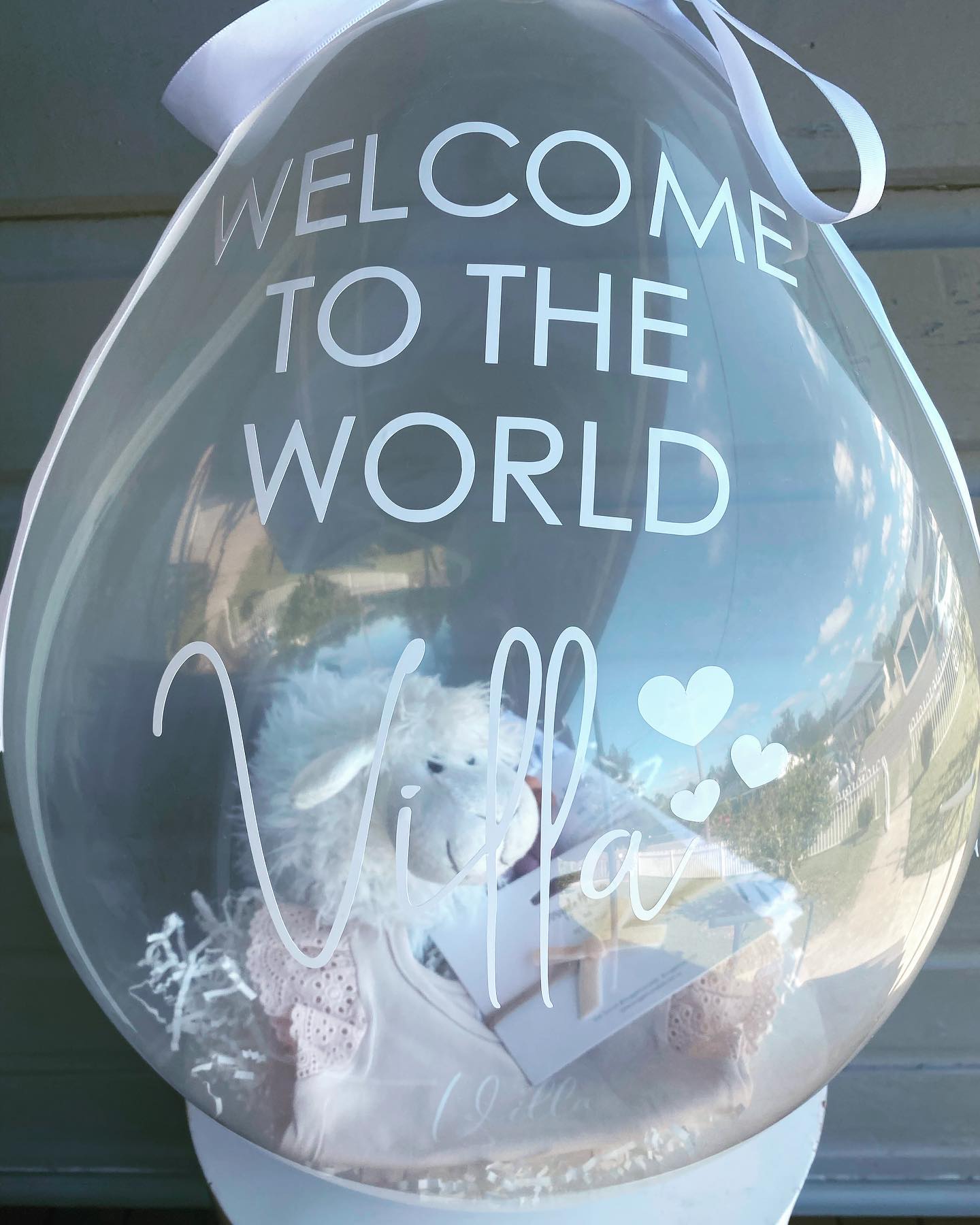 New Baby Stuffed Balloon