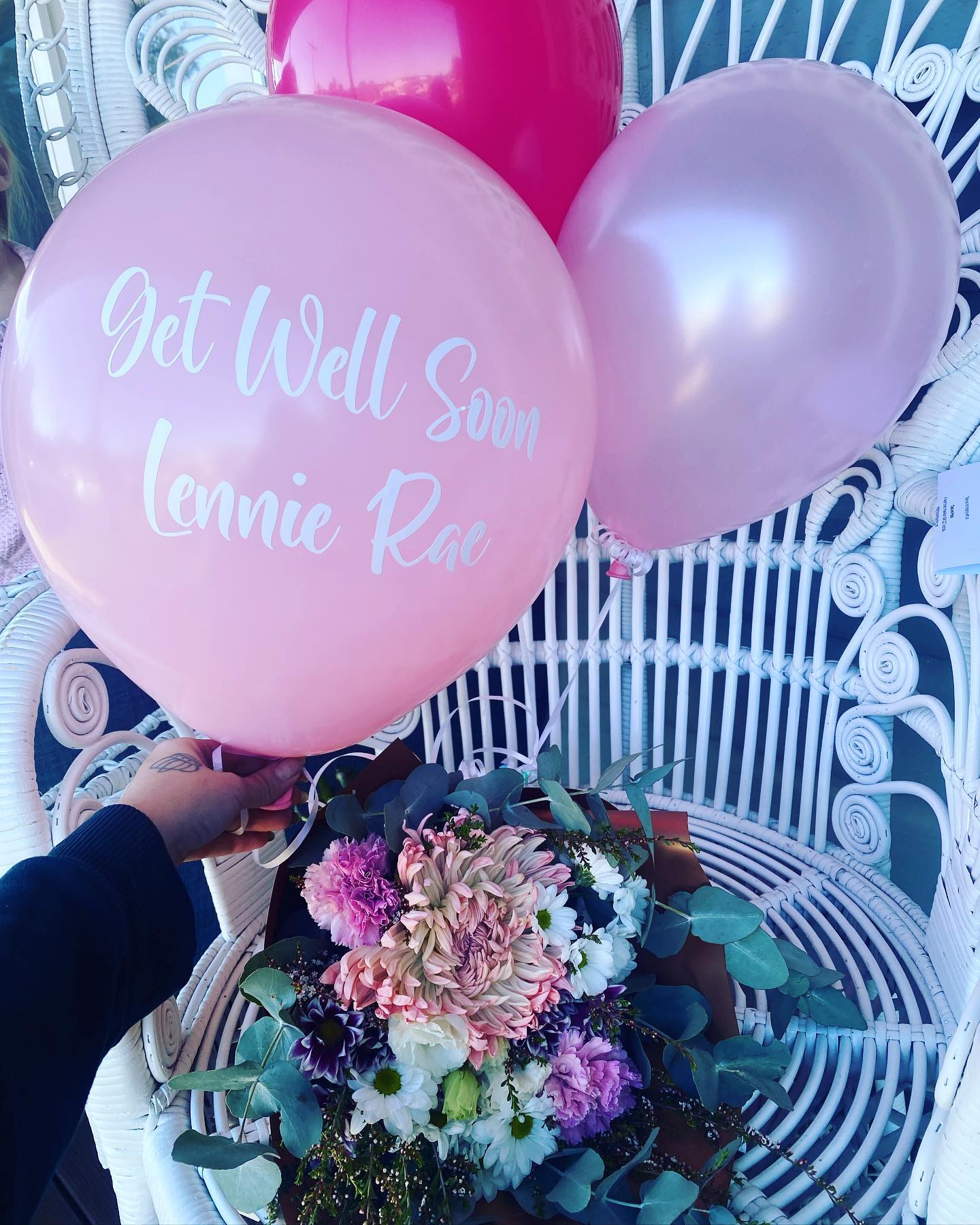 3 x 28cm Helium Balloons