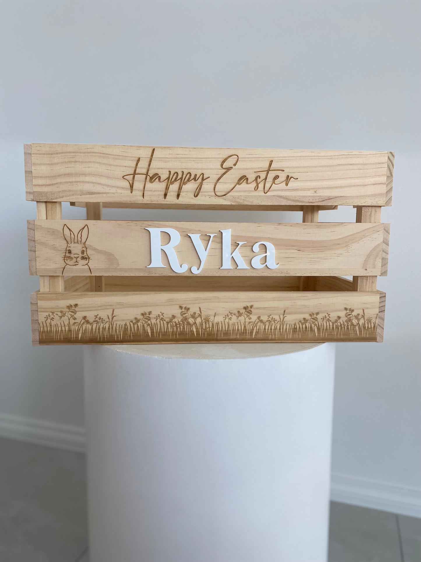 Personalised Large Easter Crate