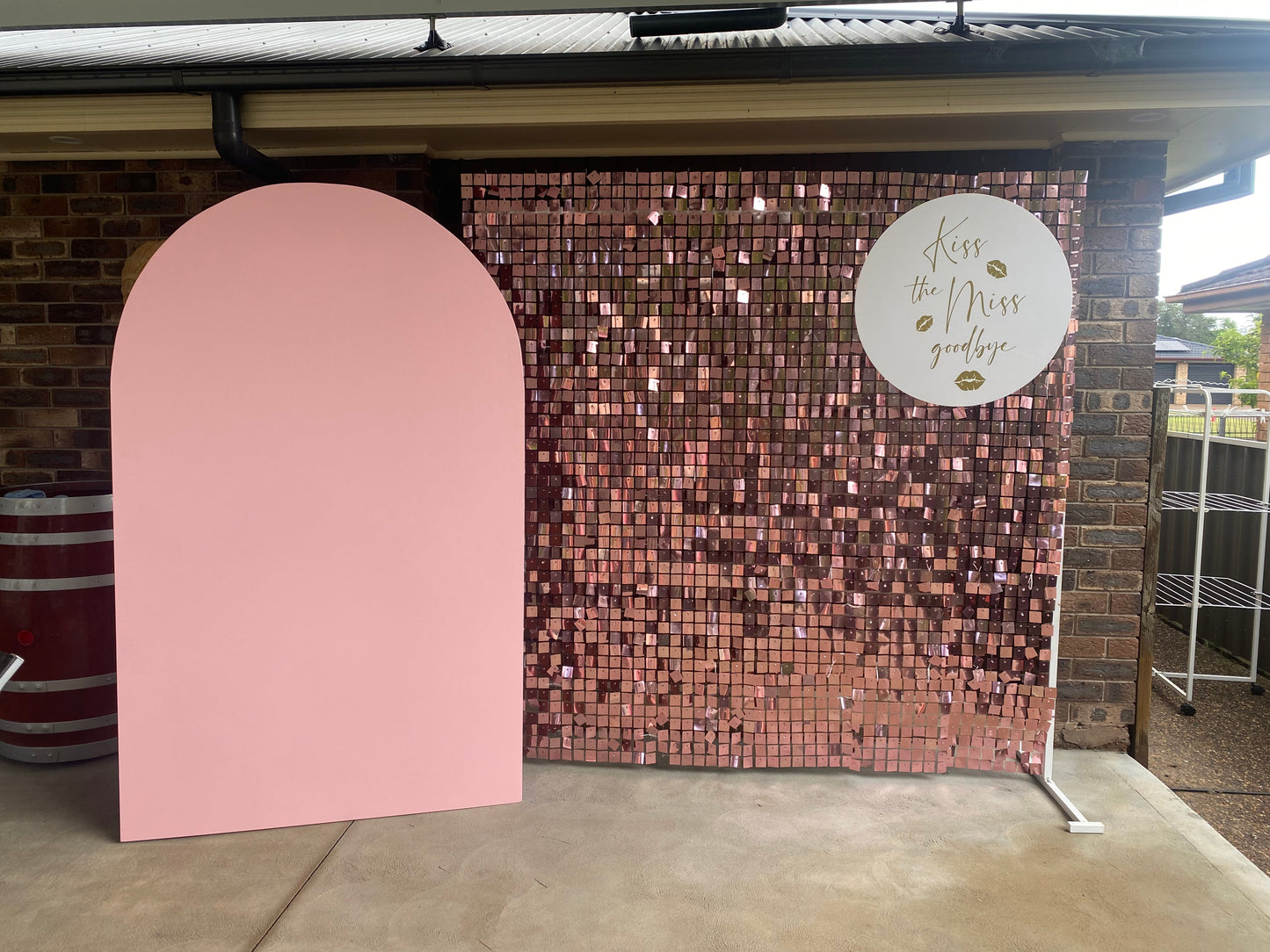 Light Pink Shimmer Backdrop