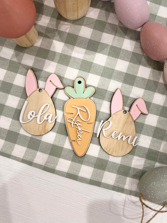 Personalised Easter Bunny Tag